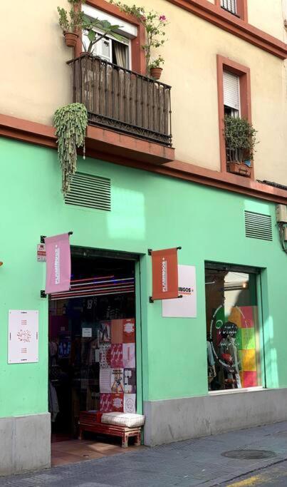 Downtown Flat With 46 Sqm Private Rooftop Terrace Málaga Buitenkant foto